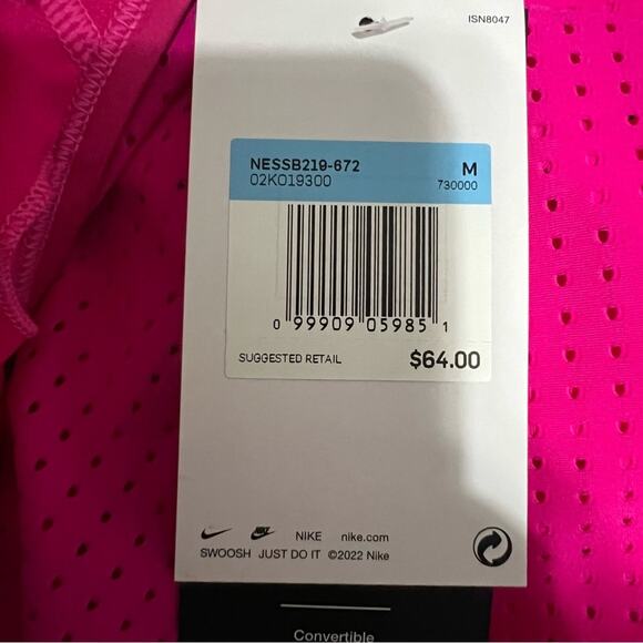 Nike Essential Layered 2-in-1 Tankini Top Size Medium - Picture 6 of 10